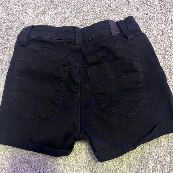 Black Jean Shorts - Picture 2 of 3
